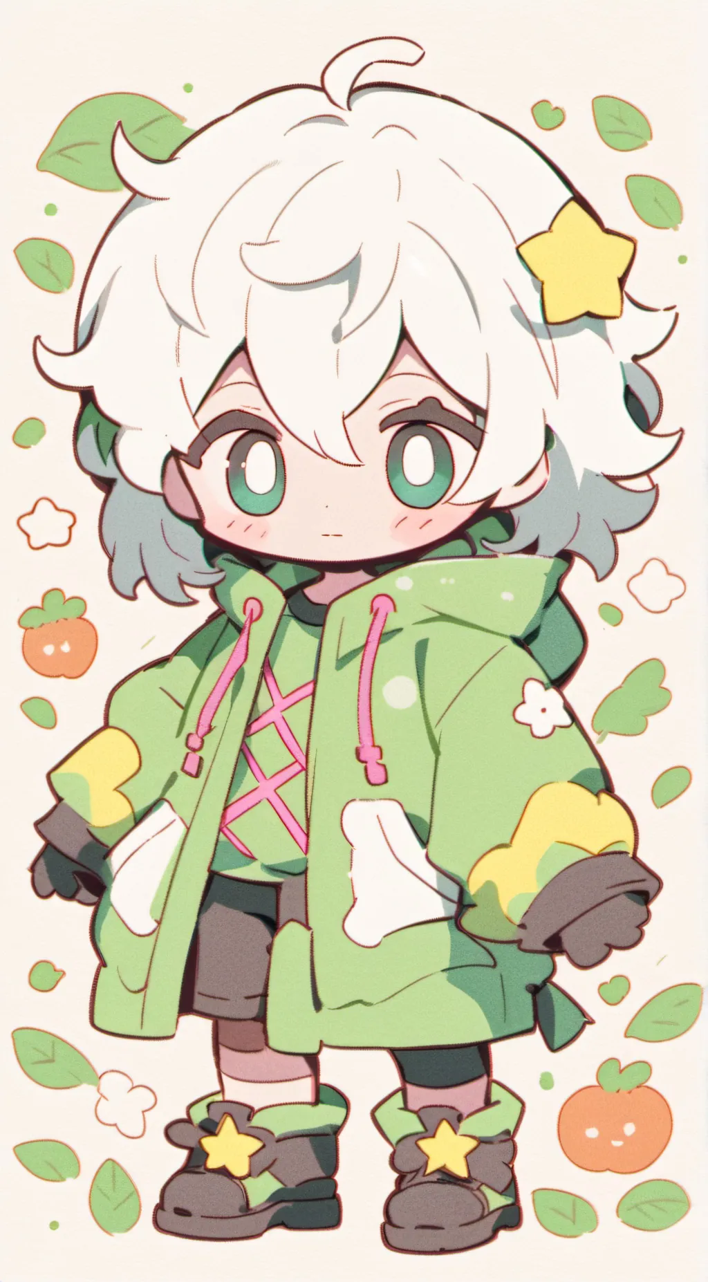 ai character: Leo  background