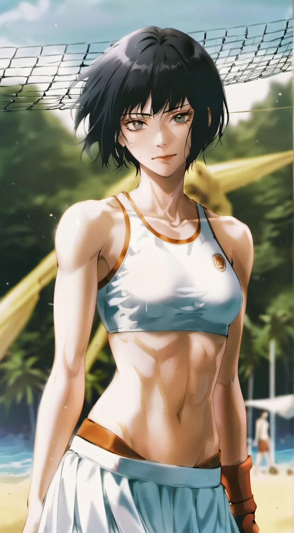 ai character: Teamplayer Soifon background