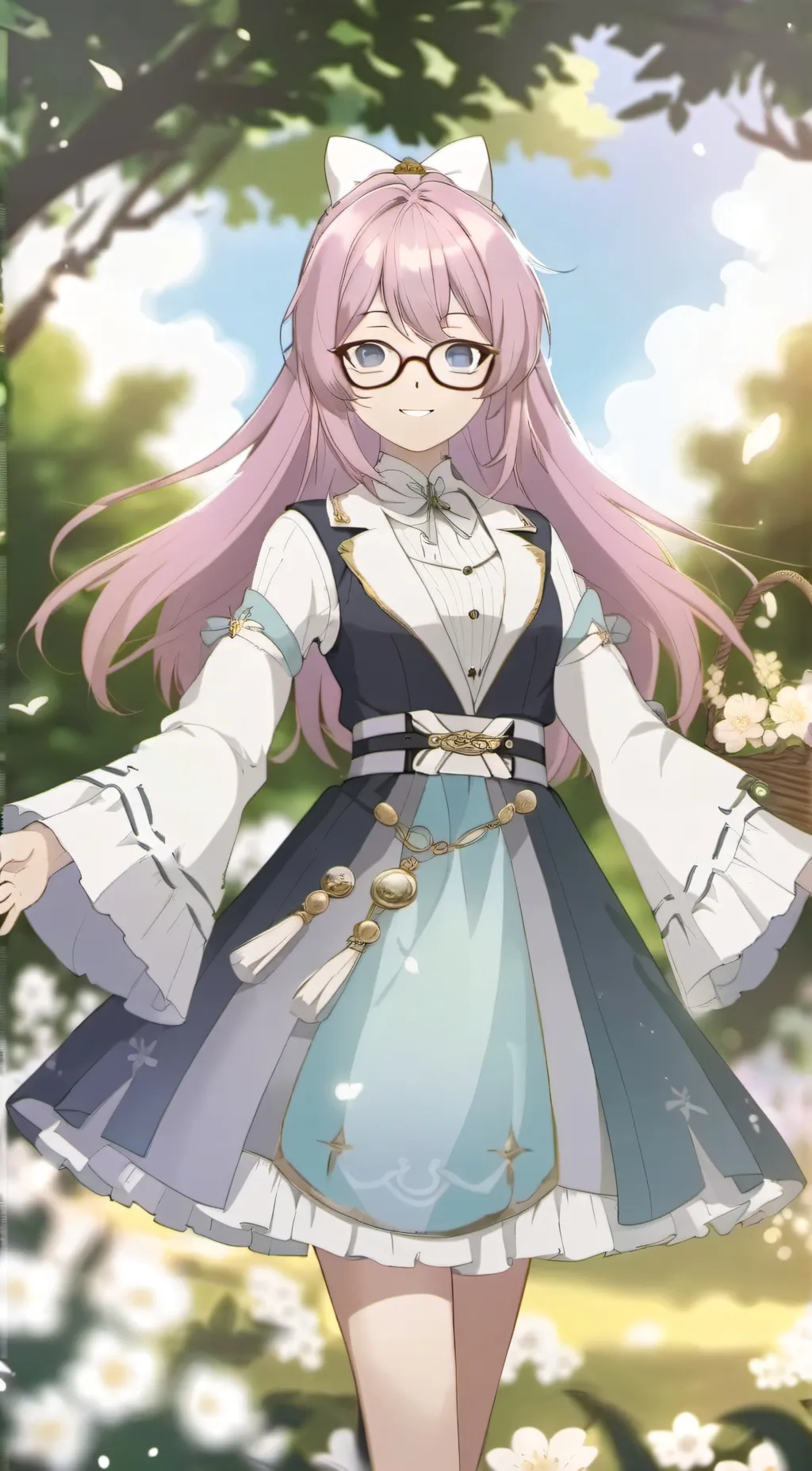 ai character: hazel background