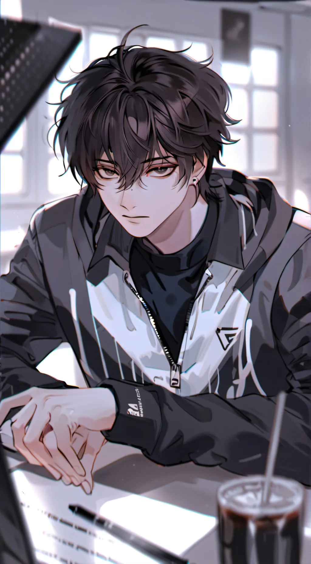 ai character: Keane  background