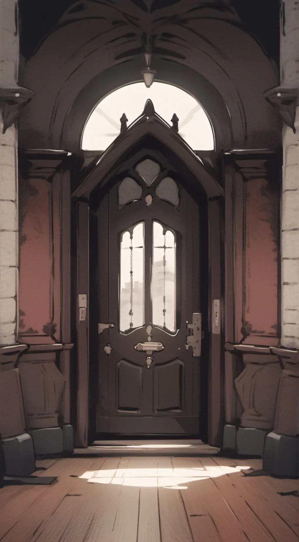 ai character: Doors monsters background