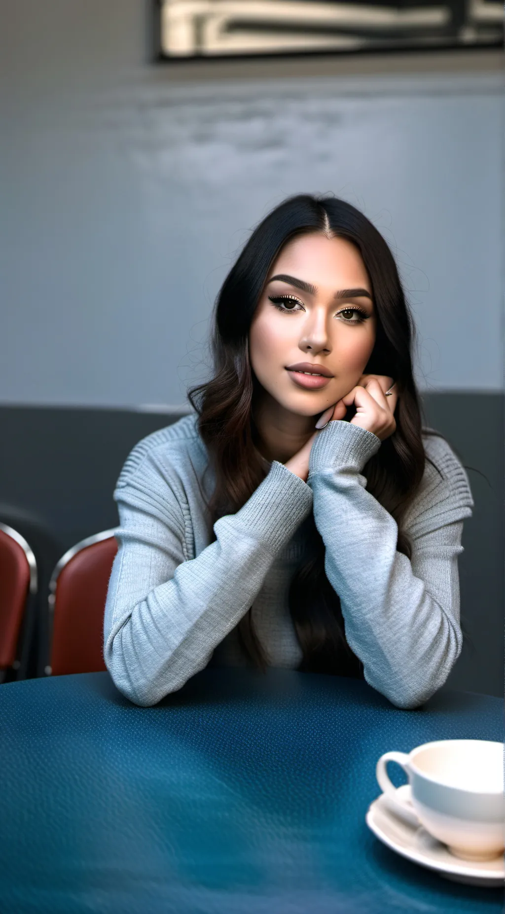 ai character: Natalie  background