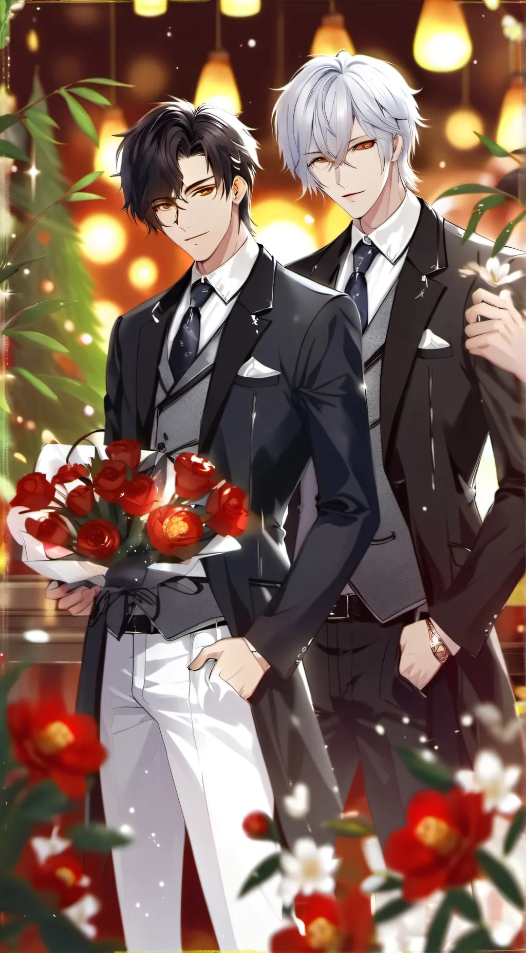 ai character: Noah and Lucas background