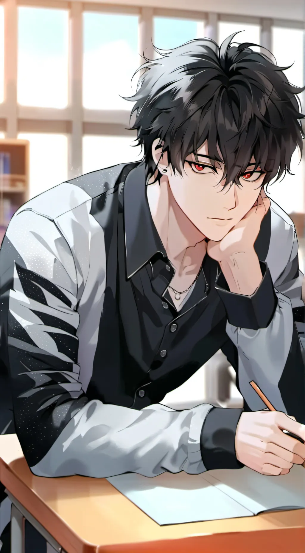 ai character: Nicolai West background