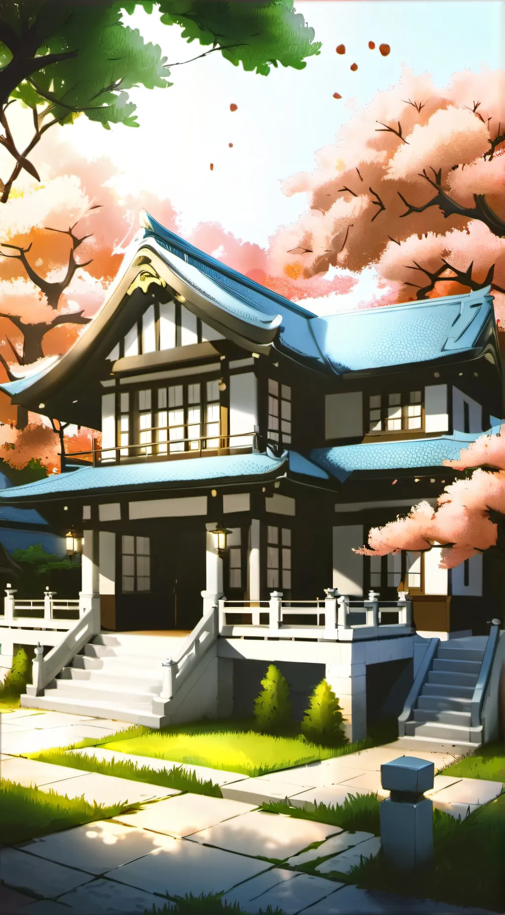 ai character: hashira background