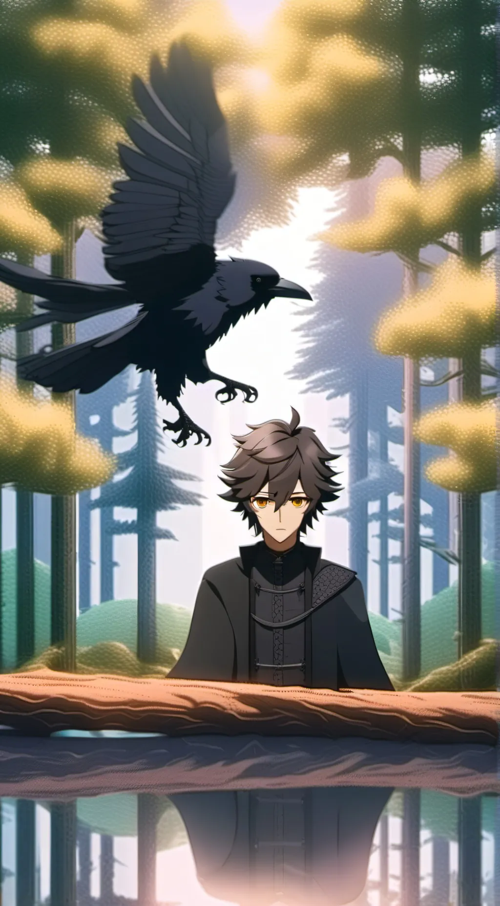 ai character: Justin background