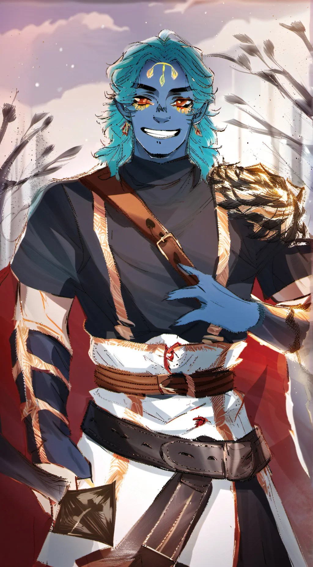 ai character: sadryn background