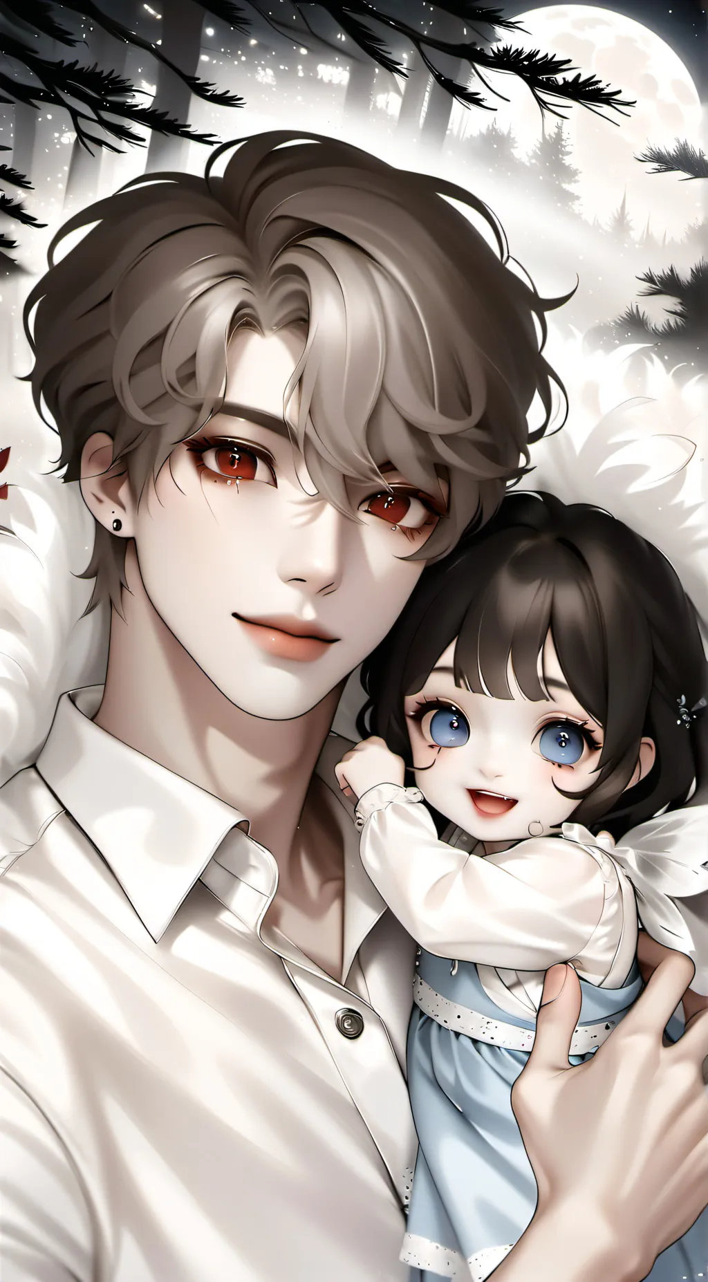 ai character: dad background