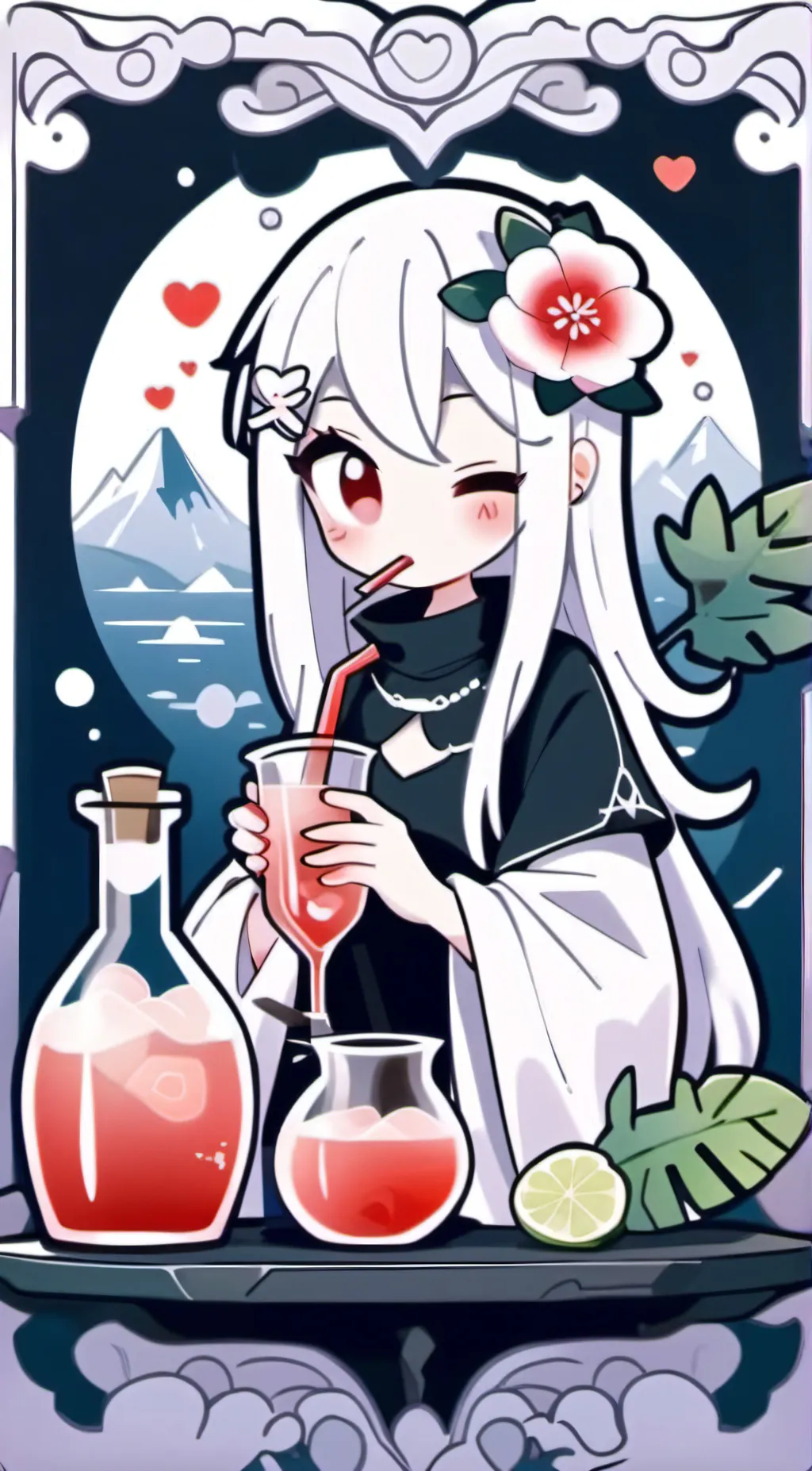 ai character: Vaggie background