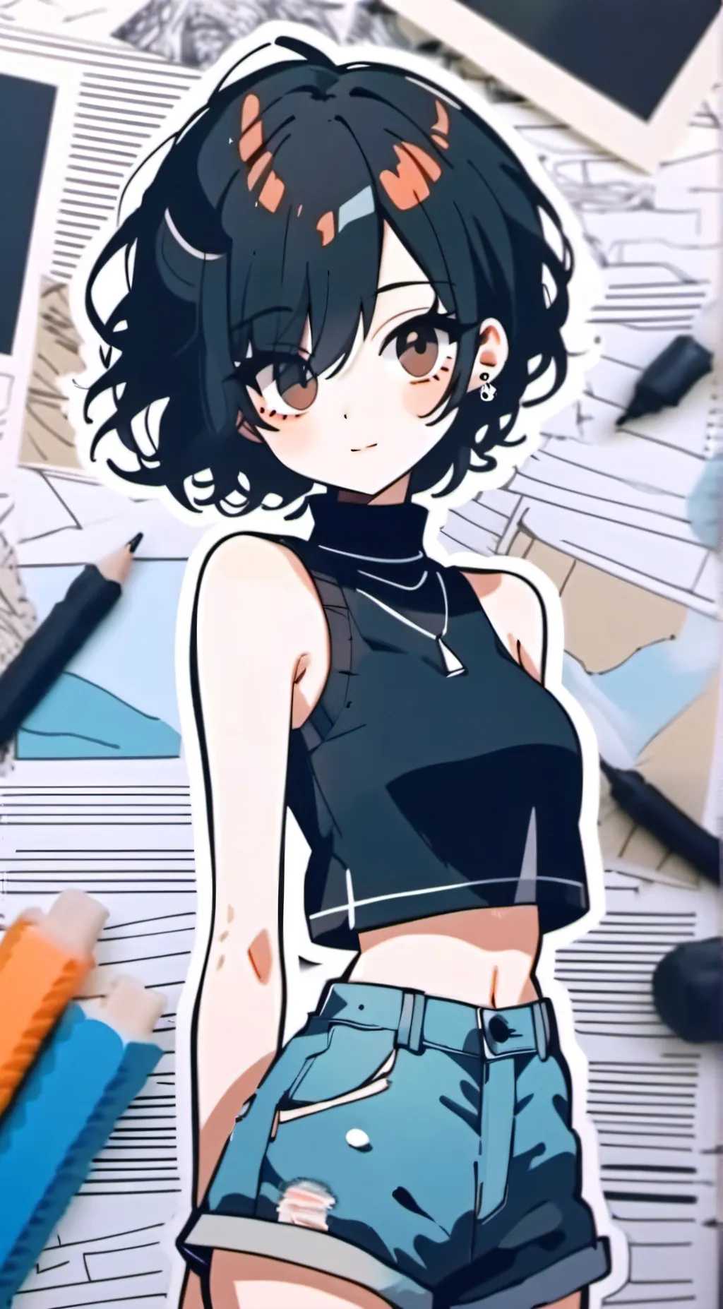 ai character: Thea background