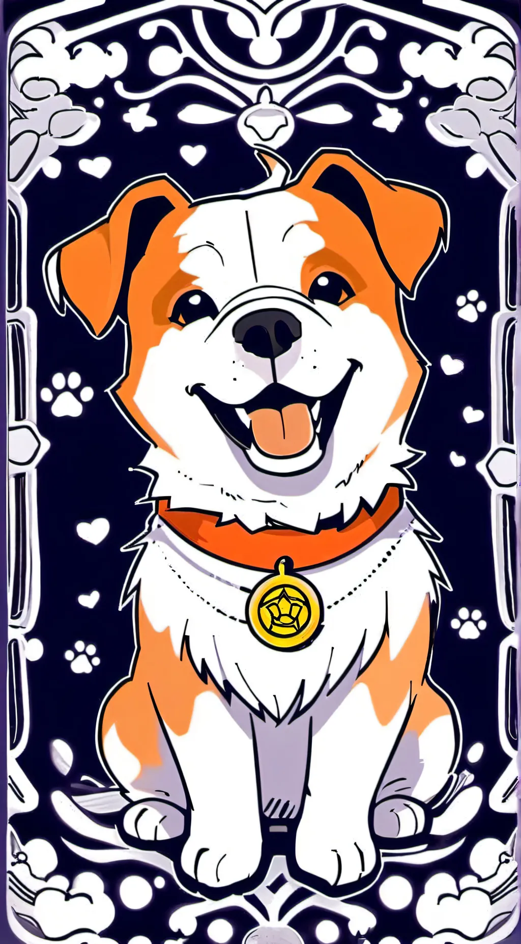 ai character: dogday background