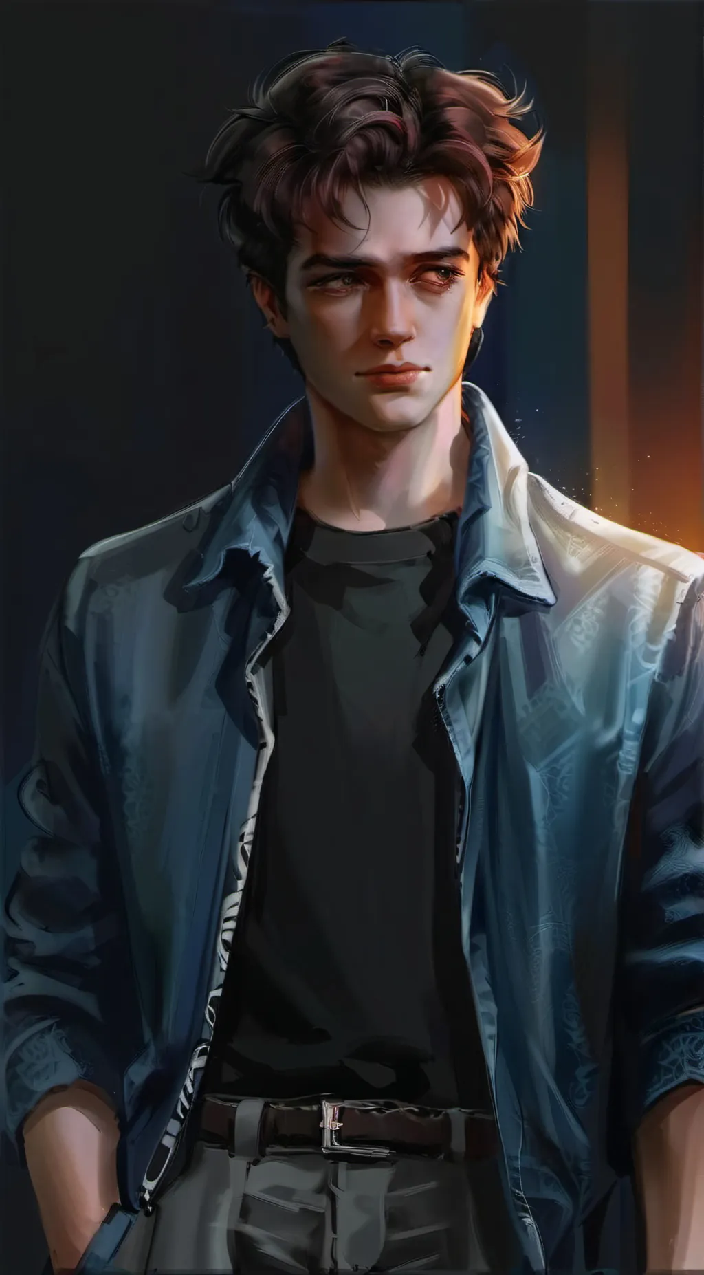 ai character: Steve Harrington background