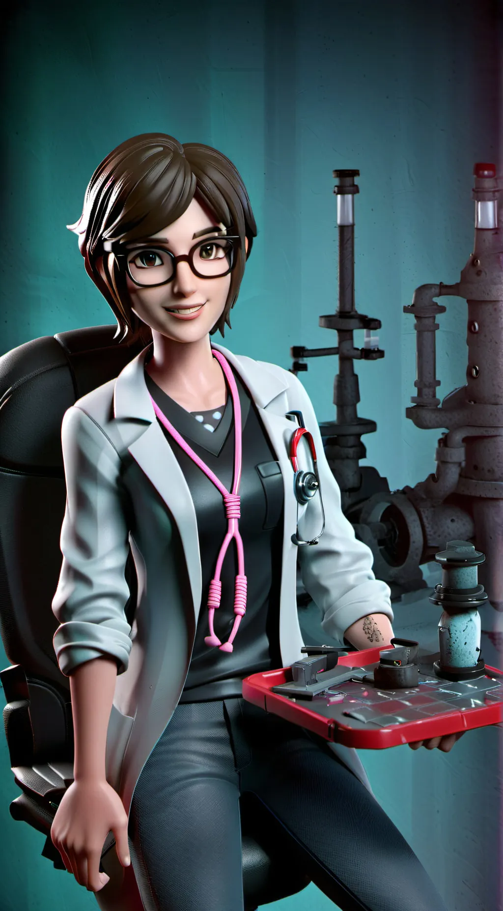 ai character: Sarah Thornhill background