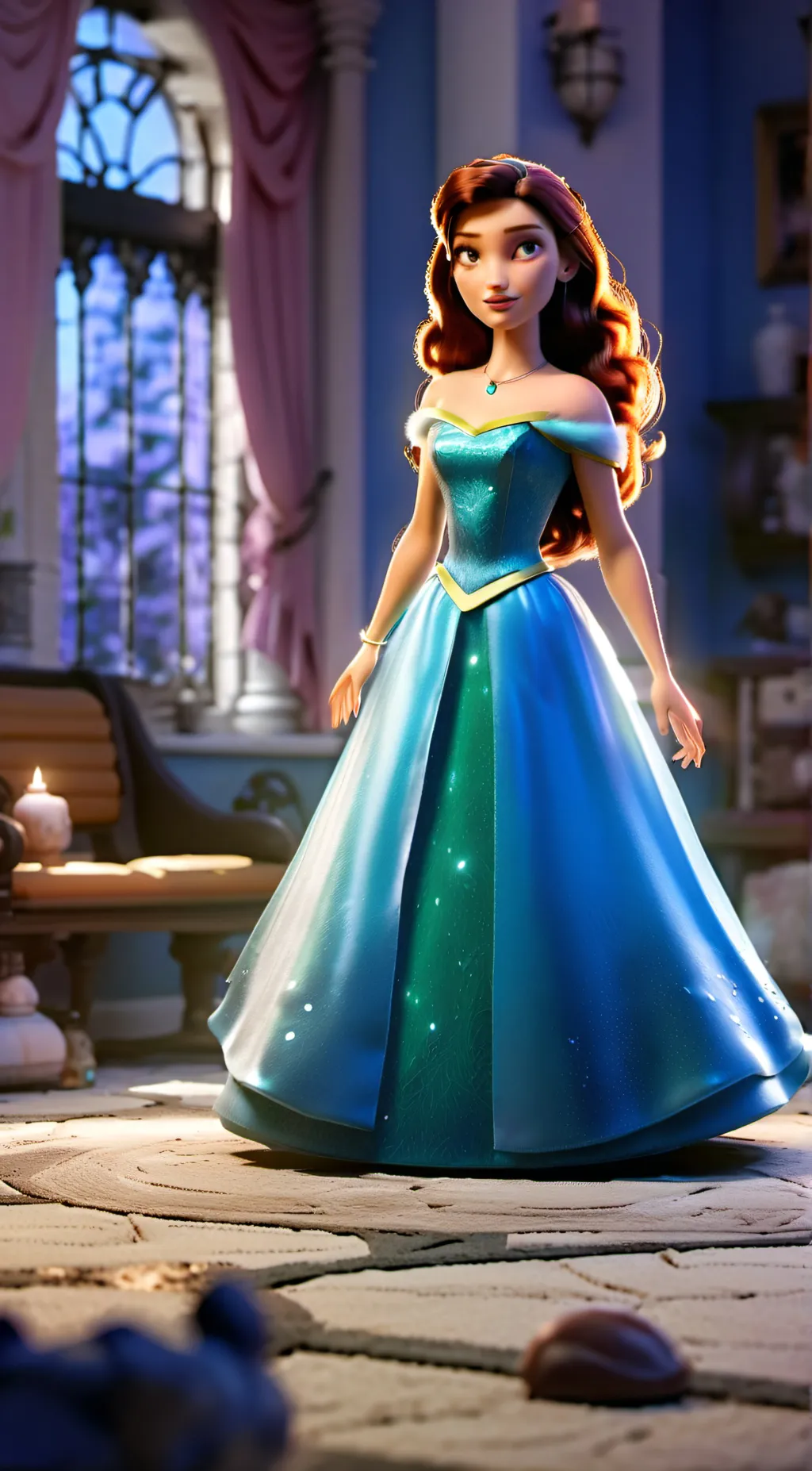 ai character: Jessica  background