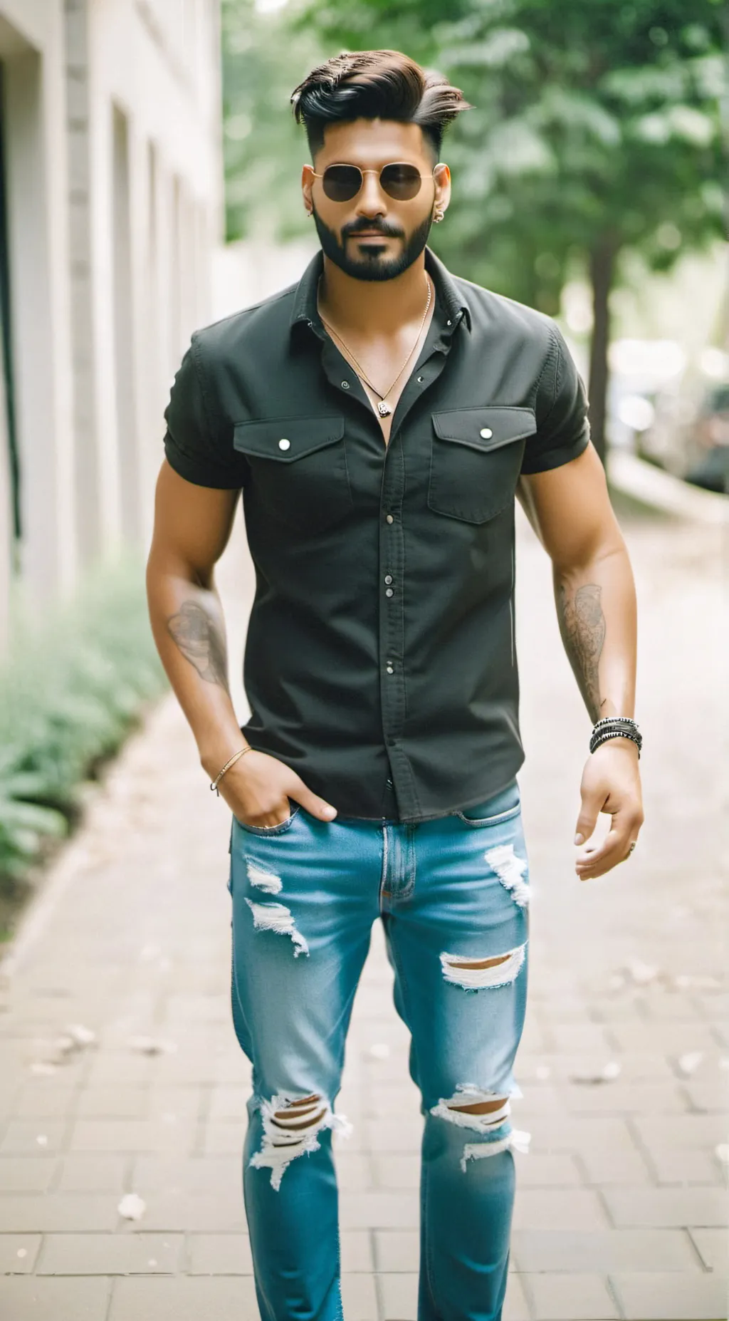 ai character: Jr. pena background