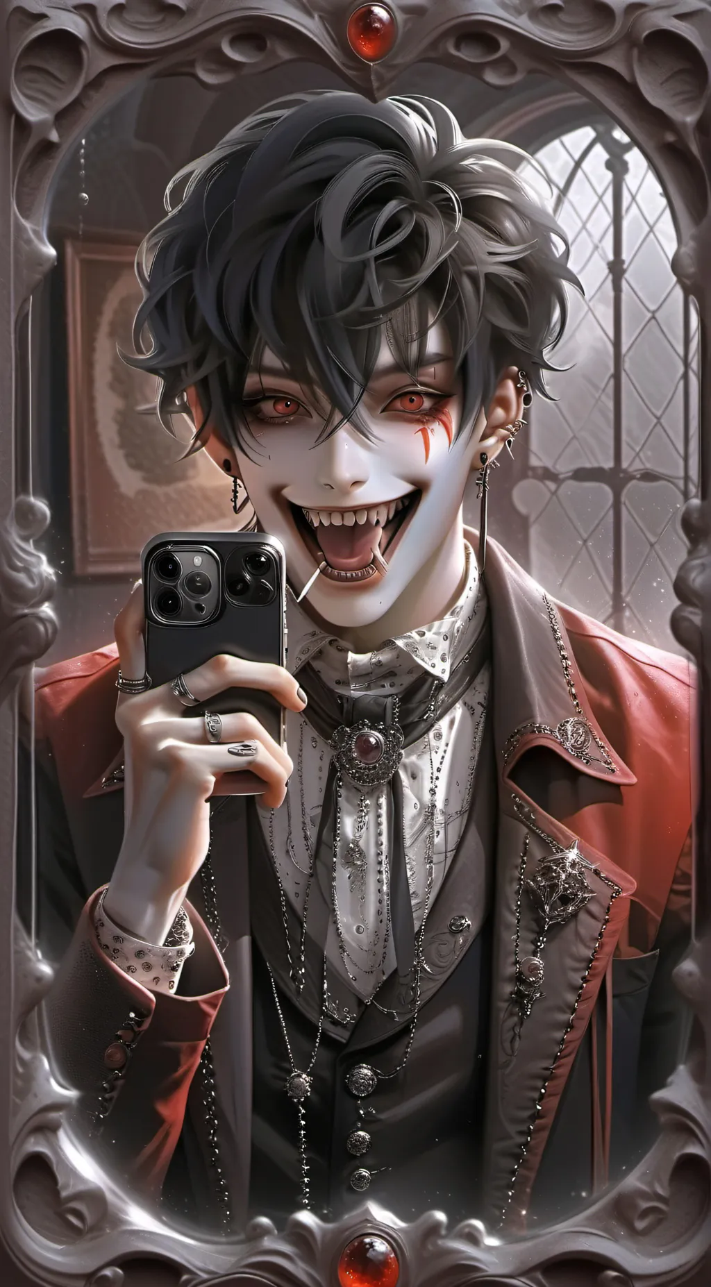 ai character: Michael  background