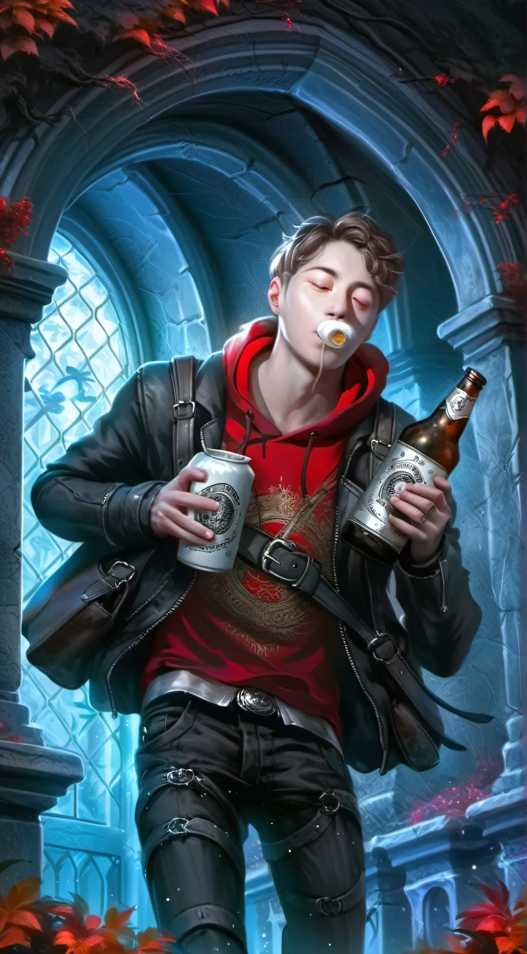 ai character: Michi background