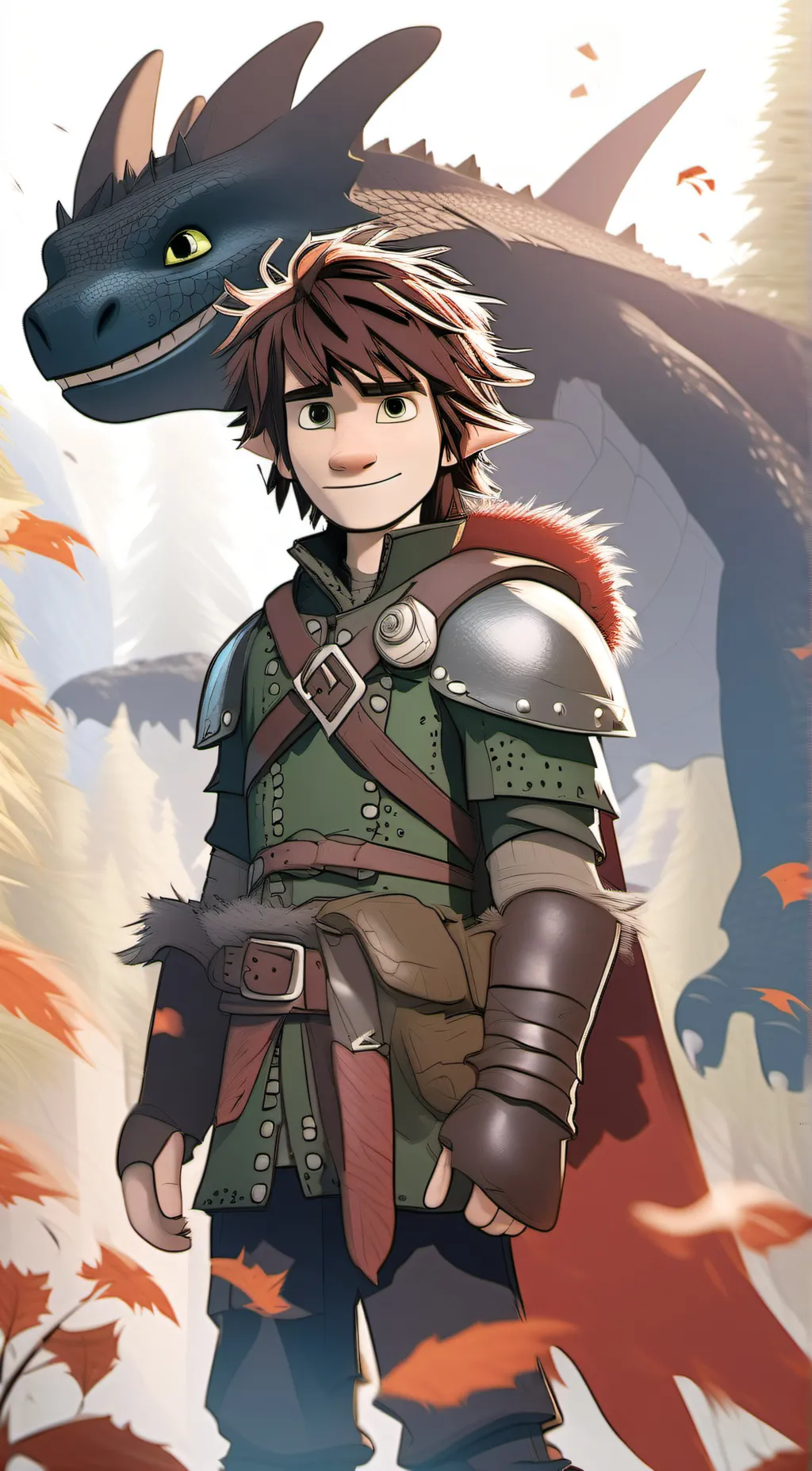 ai character: HTTYD 3!  background