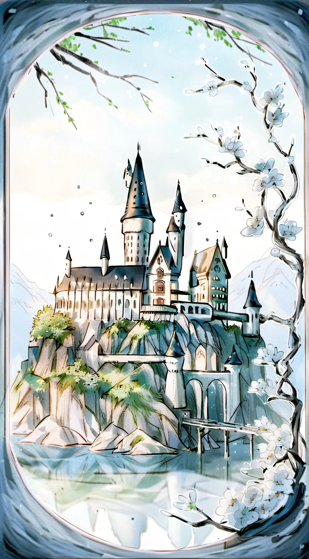 ai character: Hogwarts background
