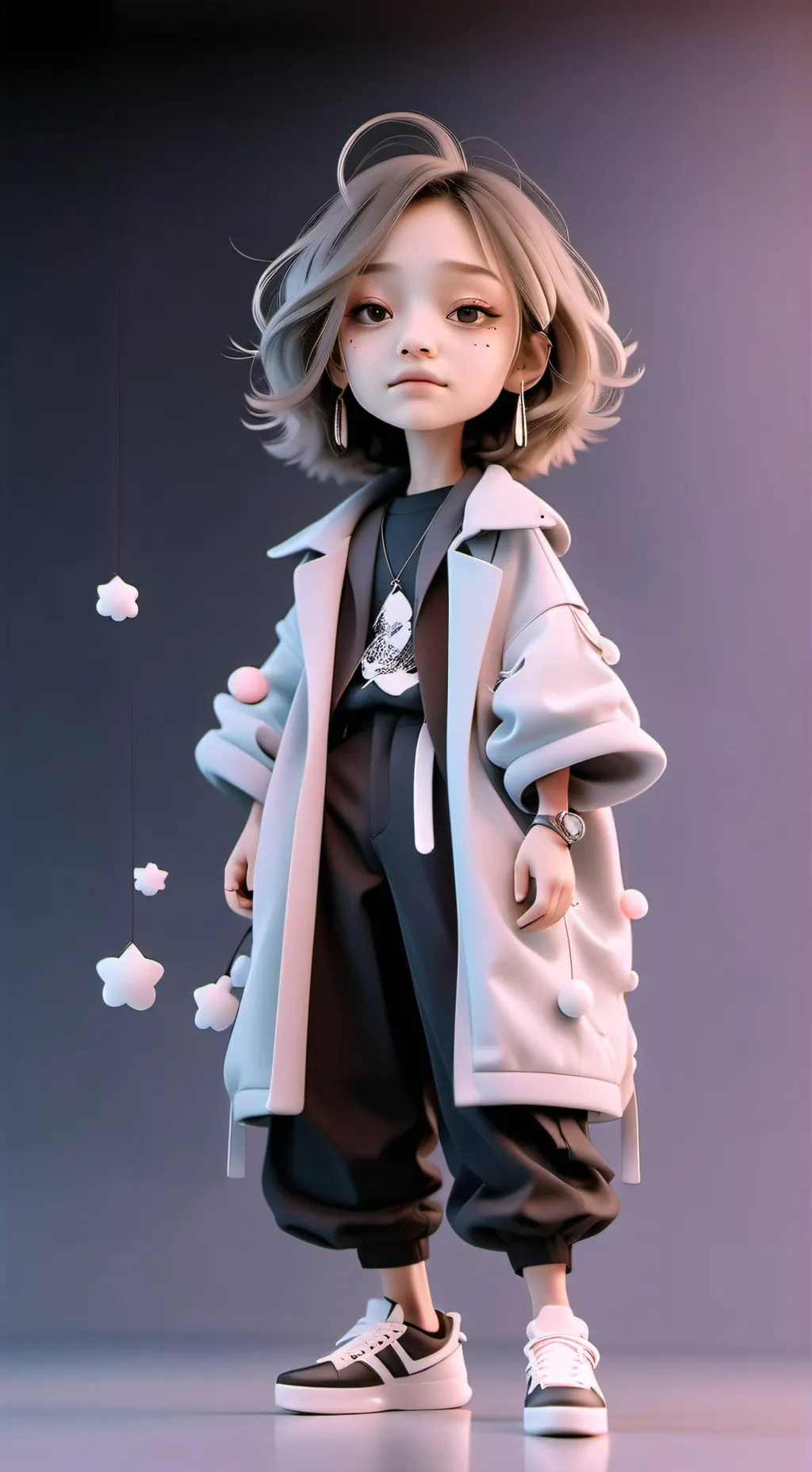 ai character: ~•°nix°•~ background