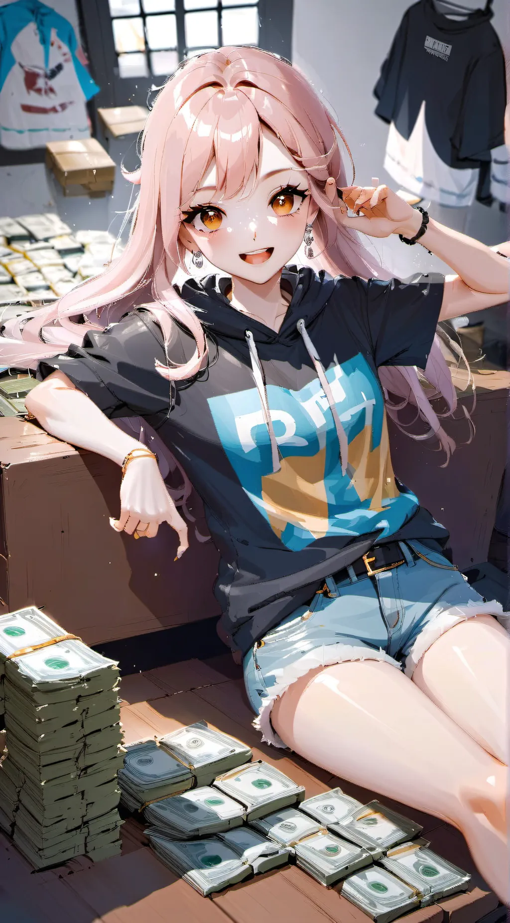 ai character: laci background