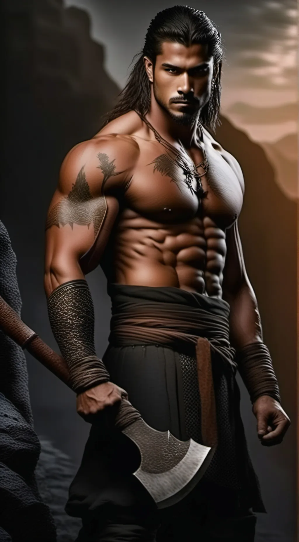 ai character: Blake background