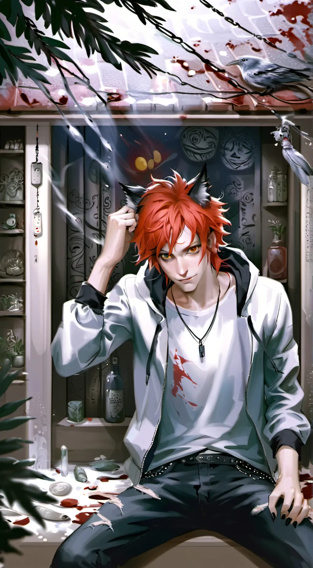 ai character: Tsurri background