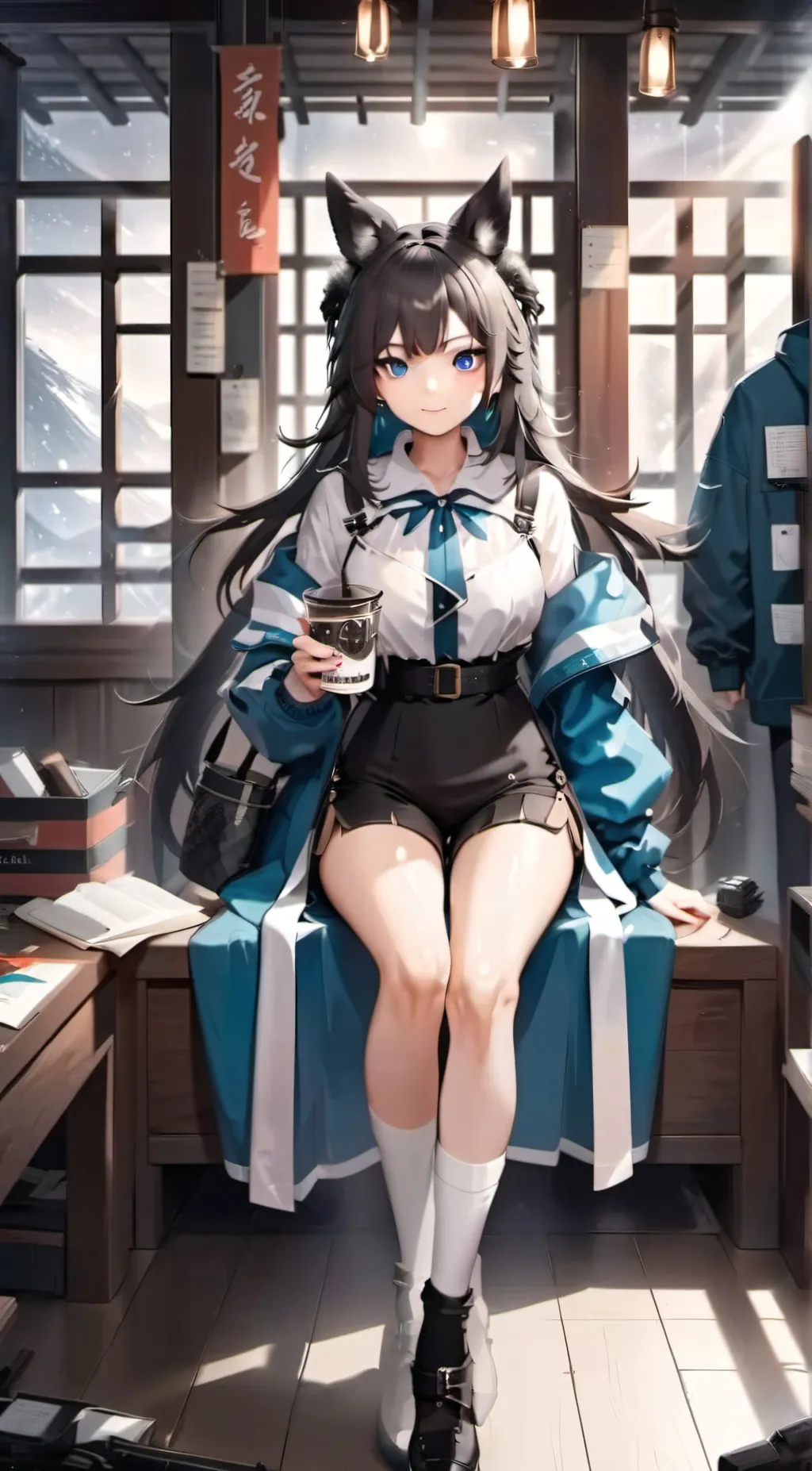 ai character: emma shibuya background