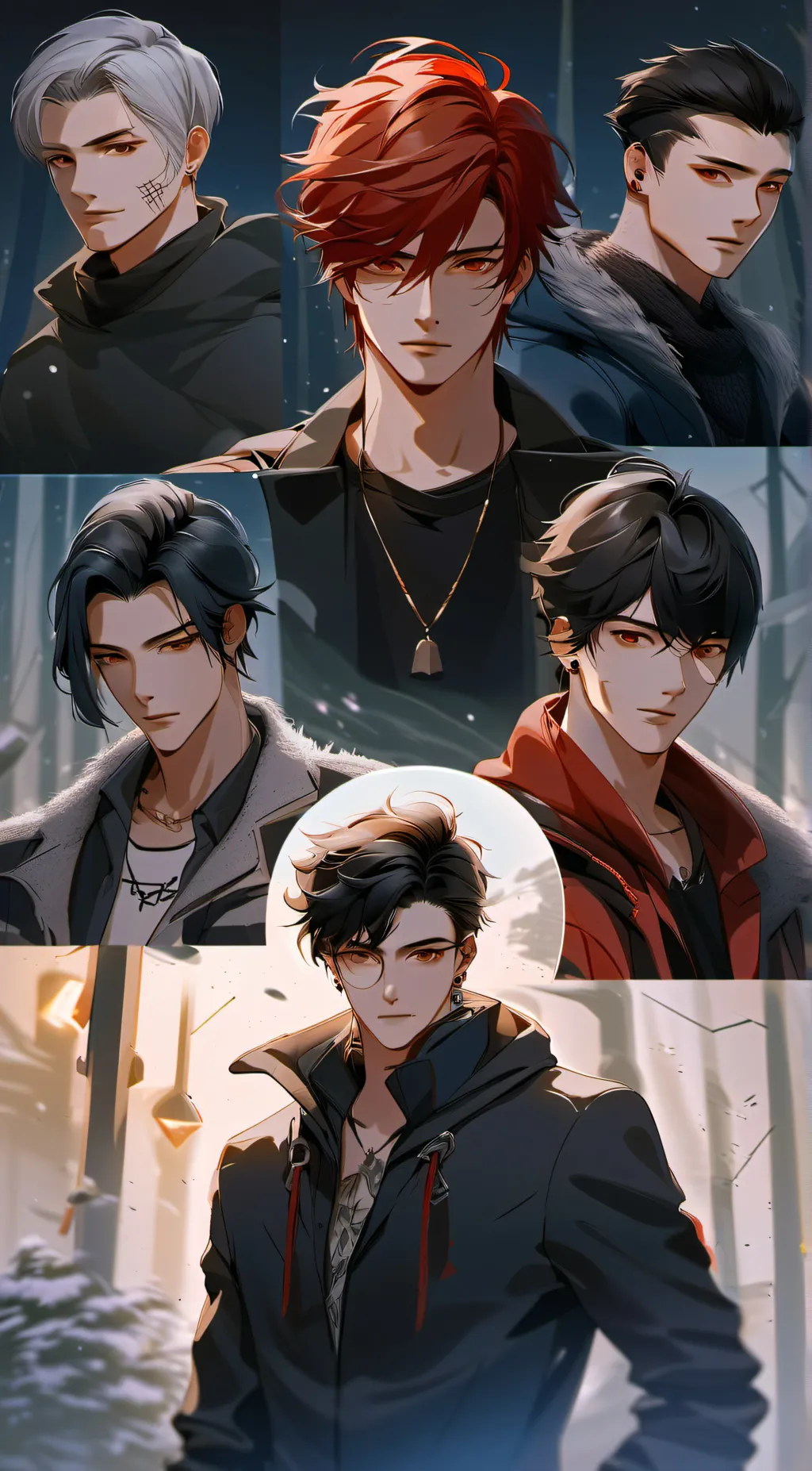 ai character: The Chaotic Six background