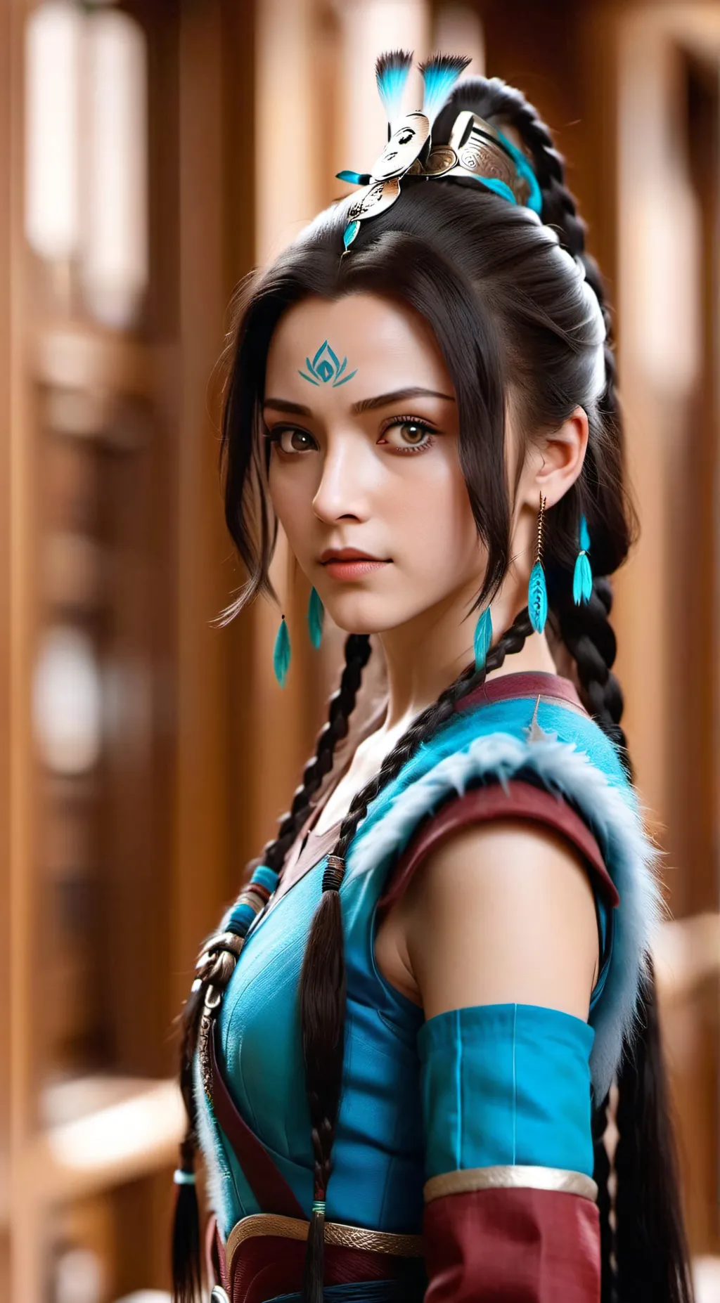 ai character: Katara background