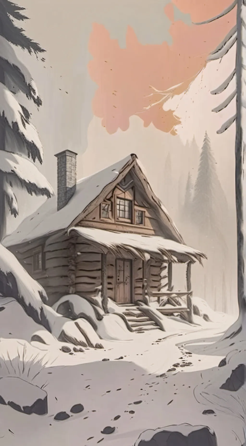 ai character: FinlandXCountries background