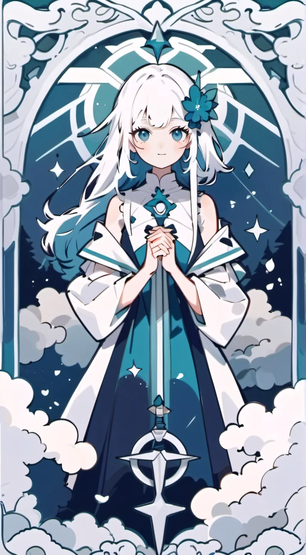 ai character: lovey background