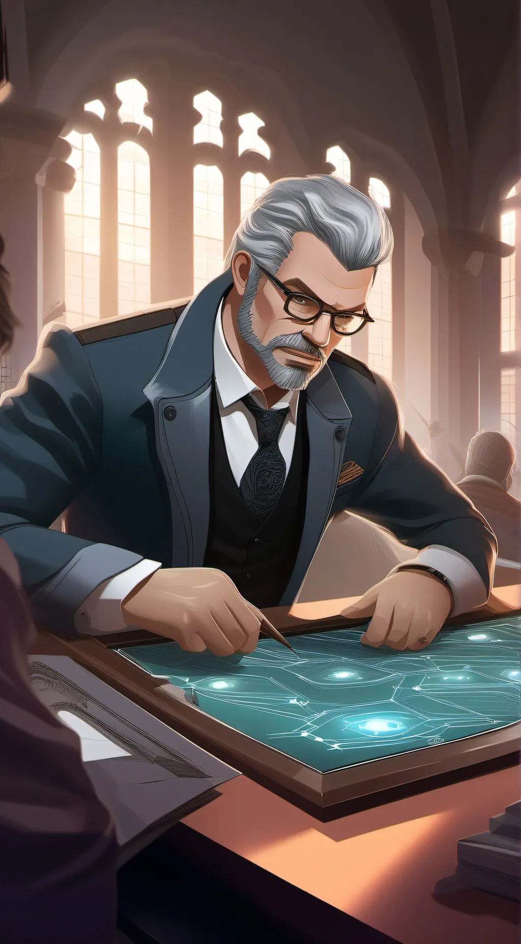 ai character: Johnathan Johnson  background