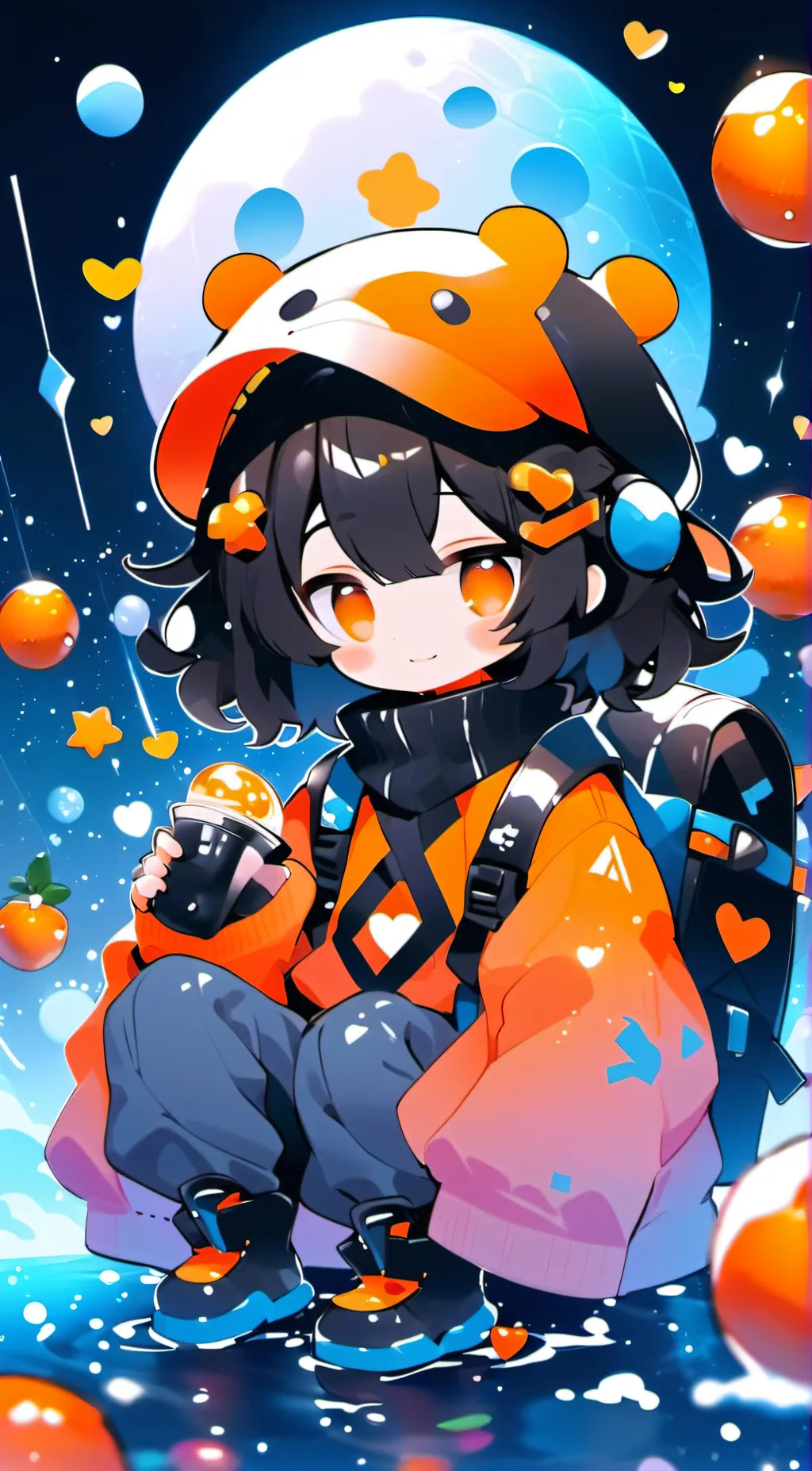 ai character: Gacha club  background