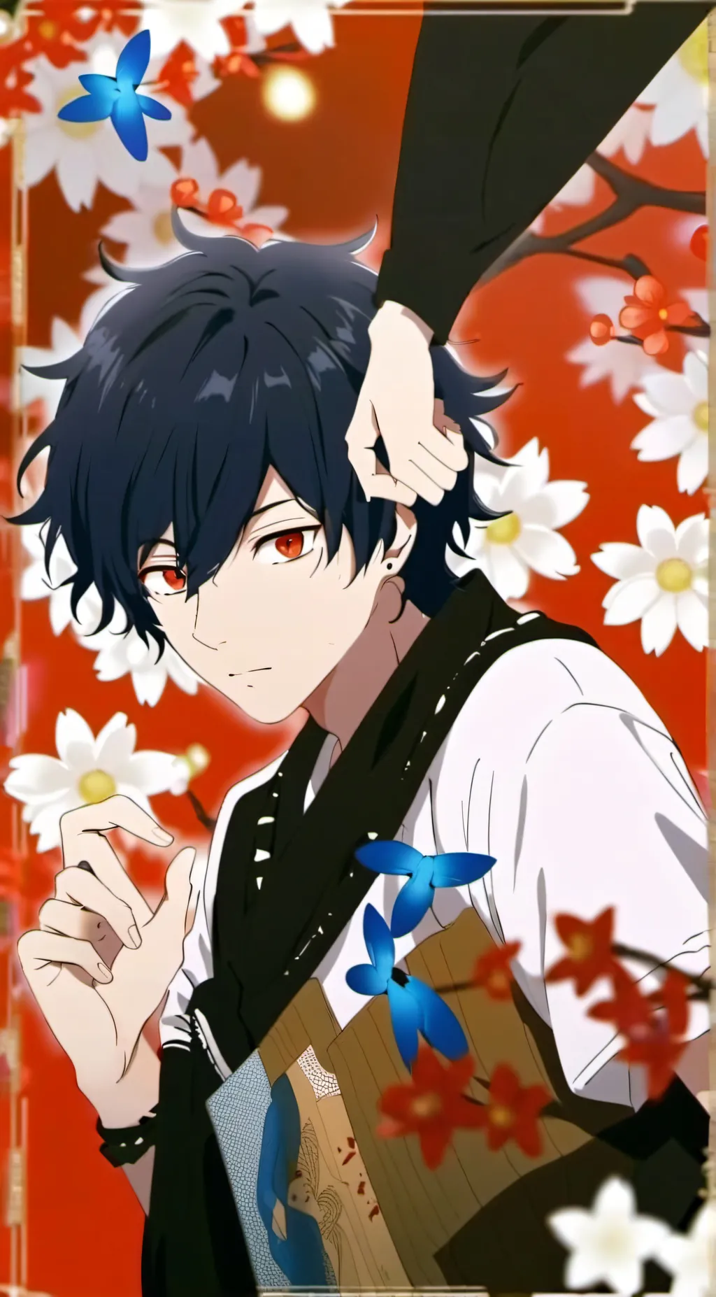 ai character: Denki background