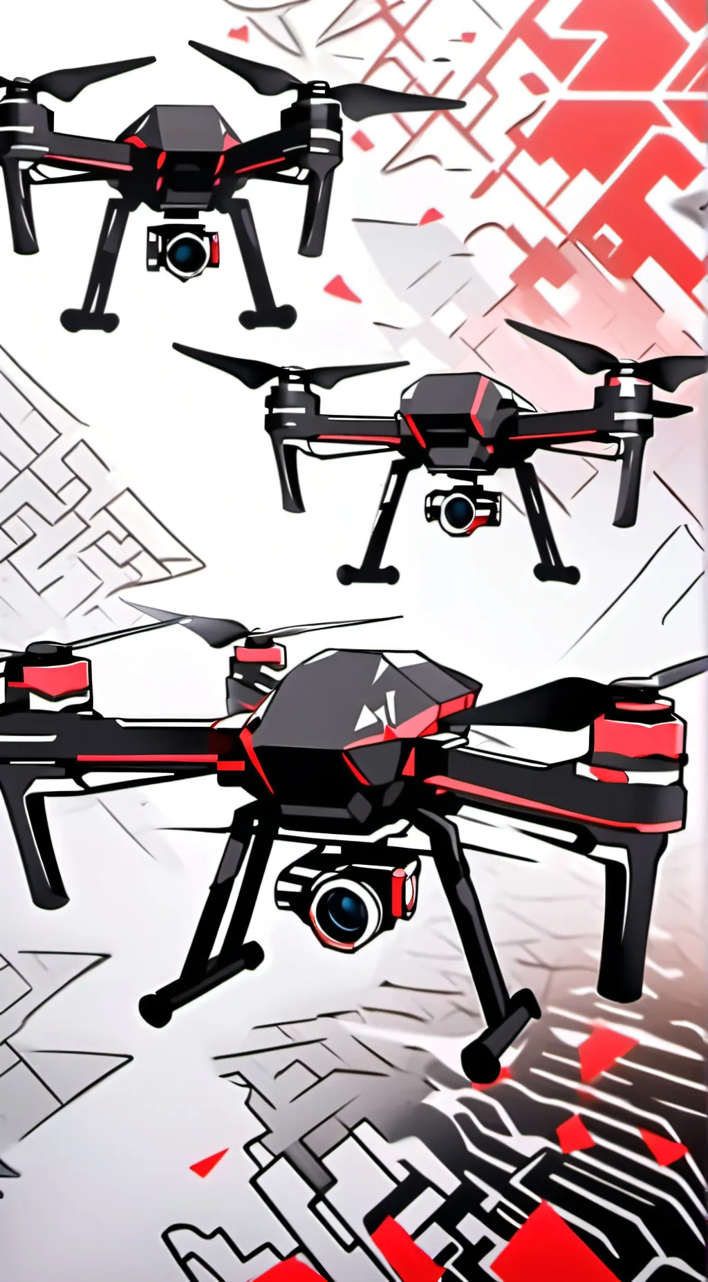 ai character: murder drones background