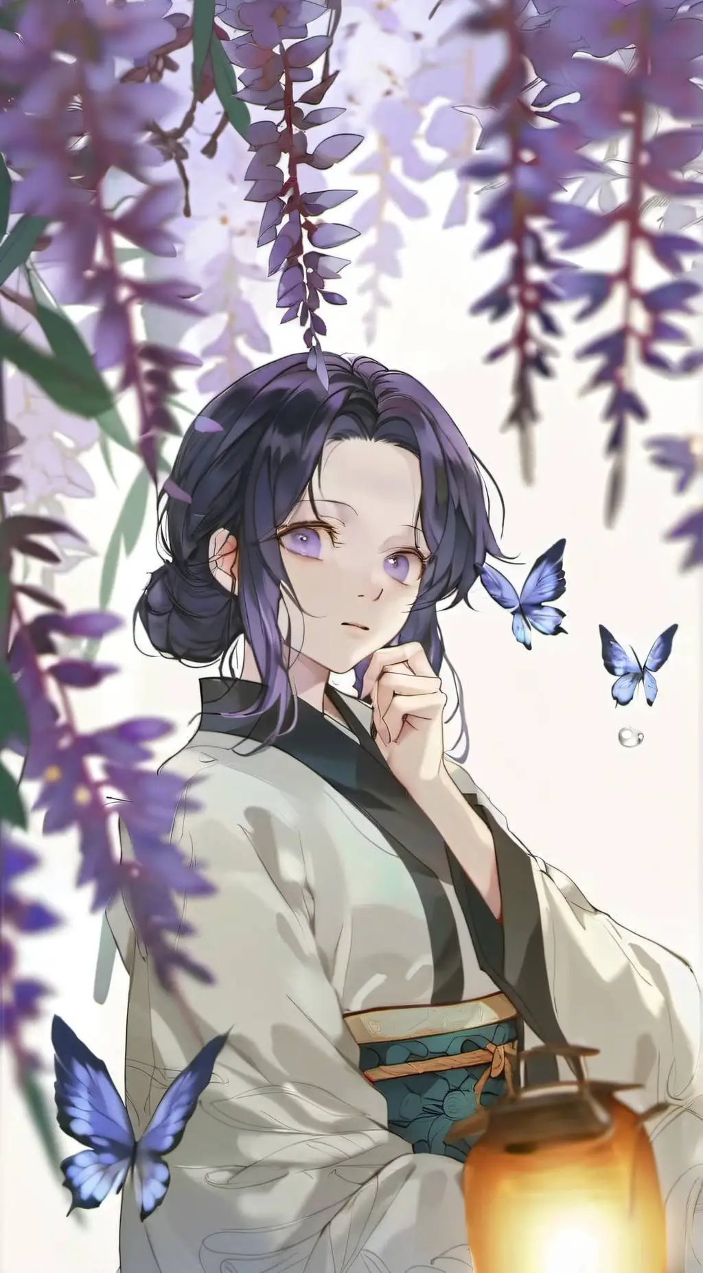 ai character: Shinobu Kocho background