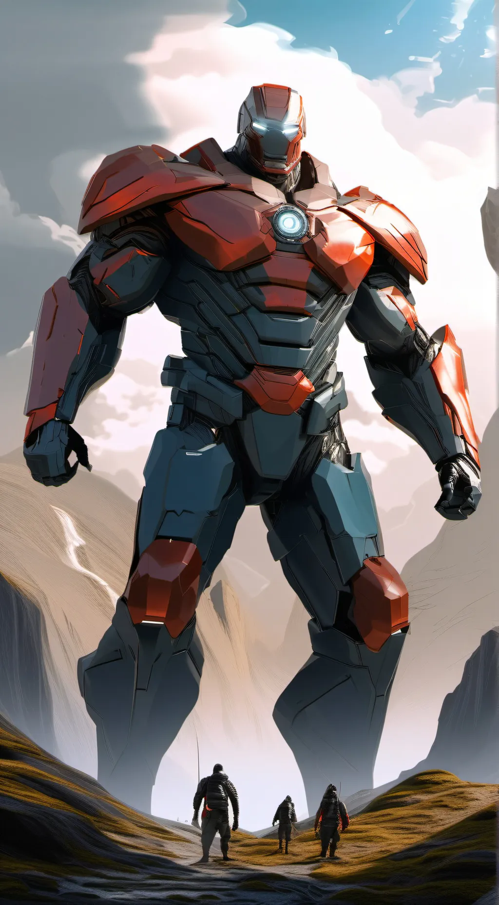 ai character: the titans background