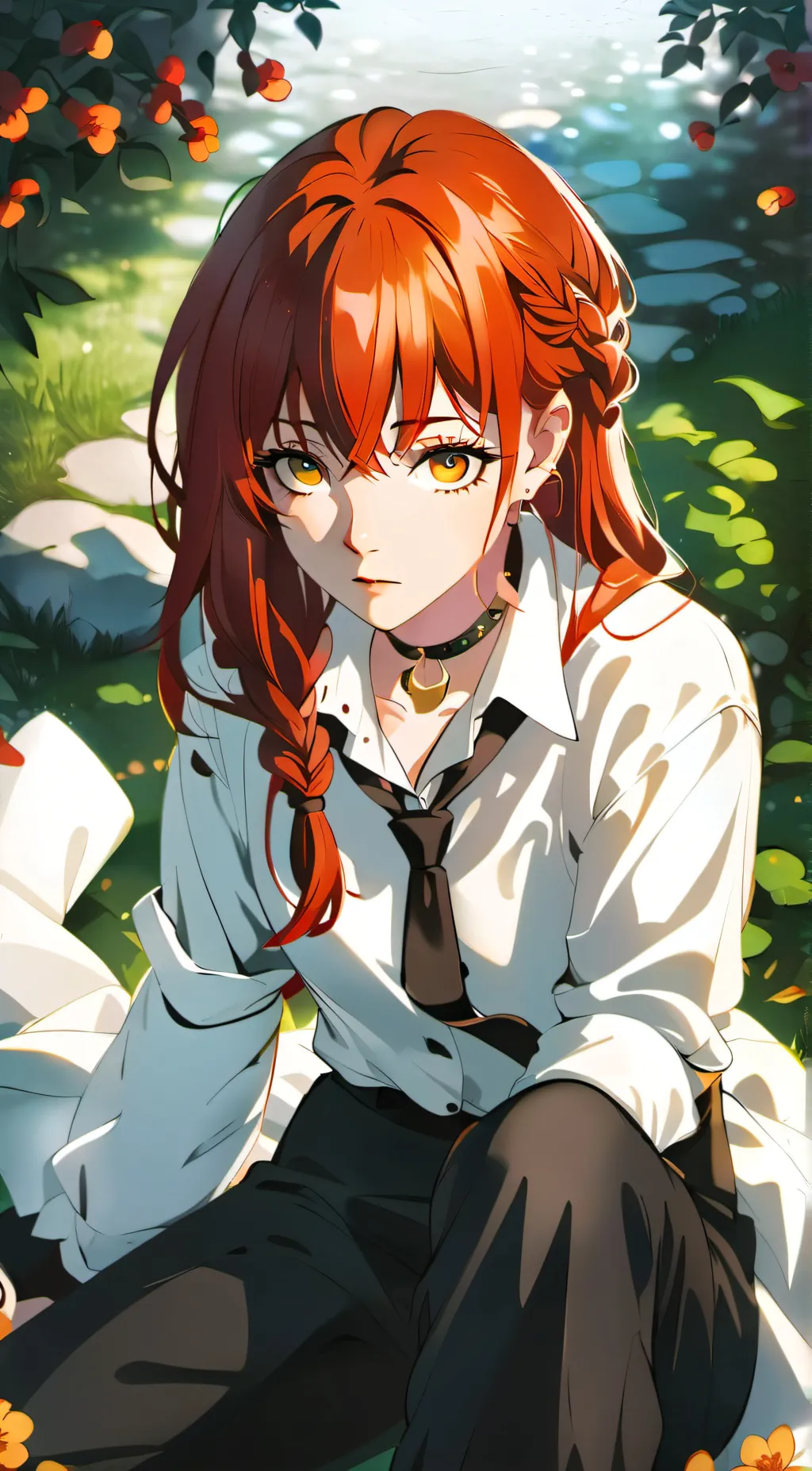 ai character: Makima background