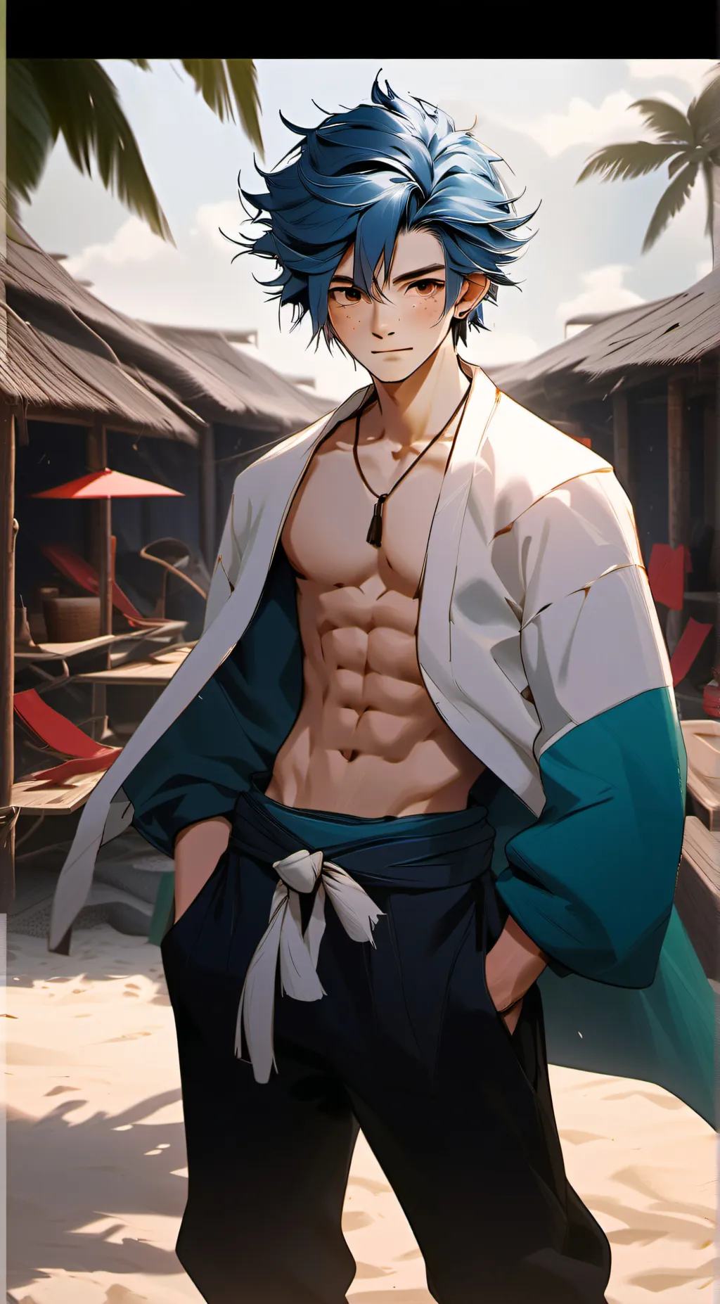 ai character: Dexter background