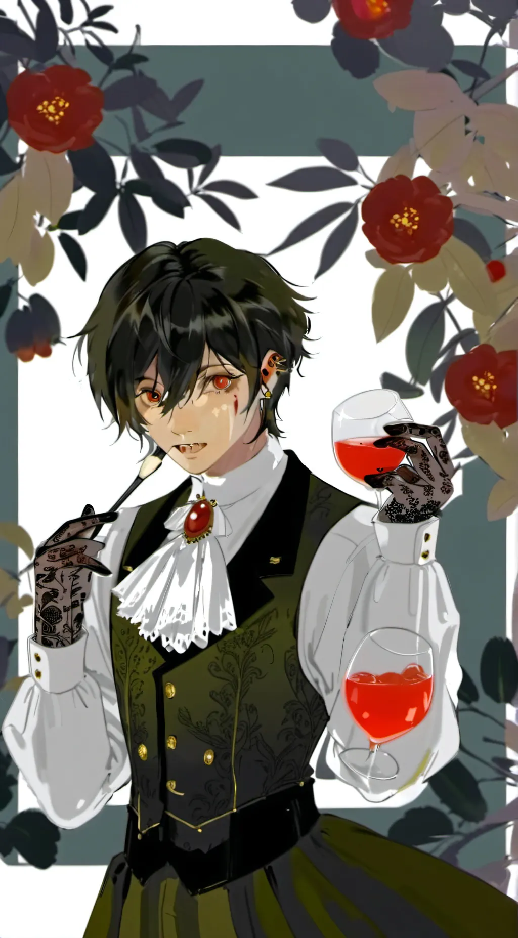 ai character: Kei background