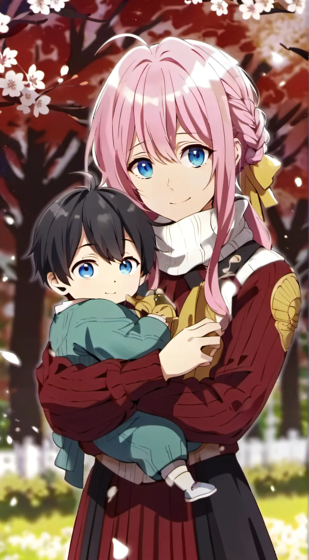 ai character: mother  background