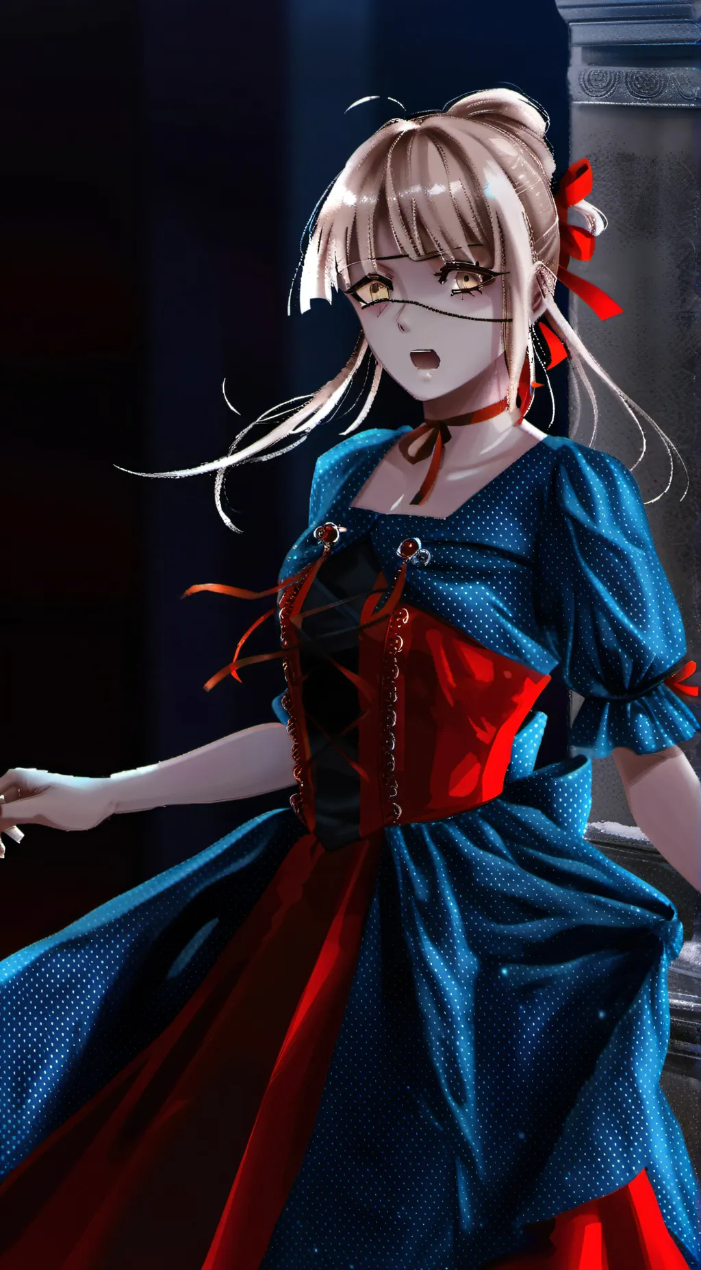 ai character: Toga background