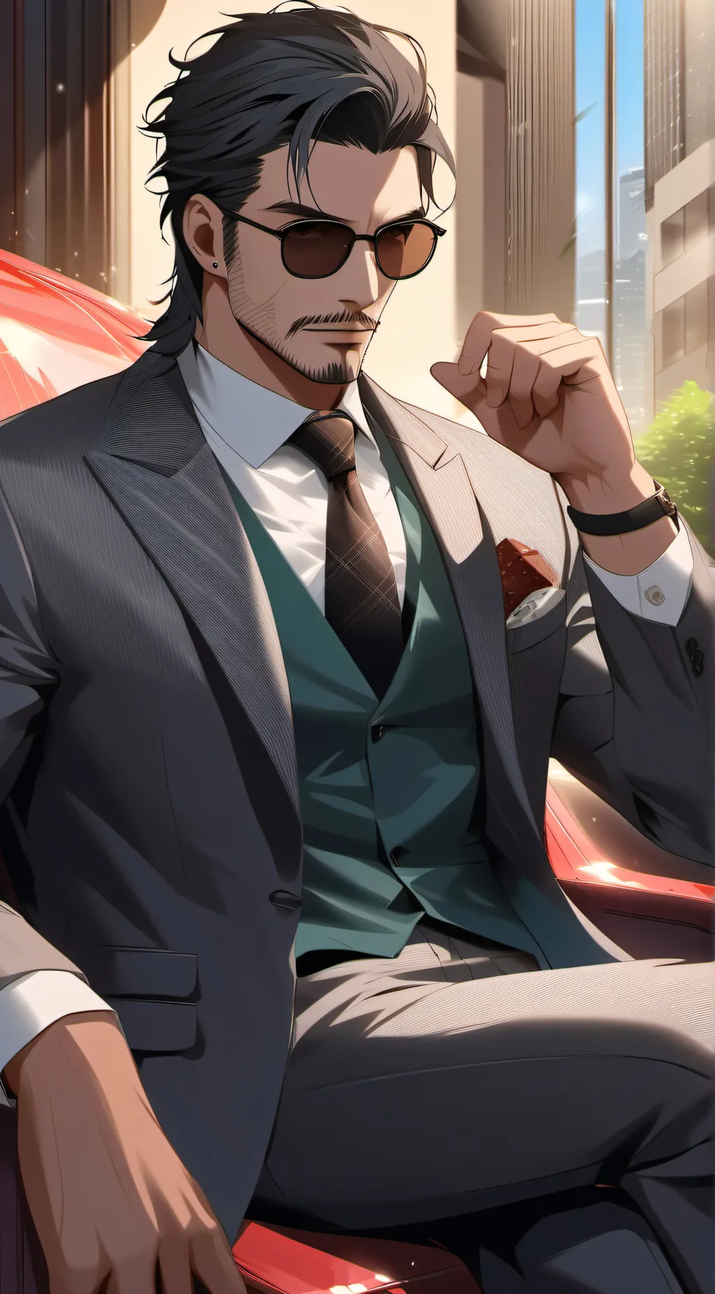 ai character: Vincent Giovanini background