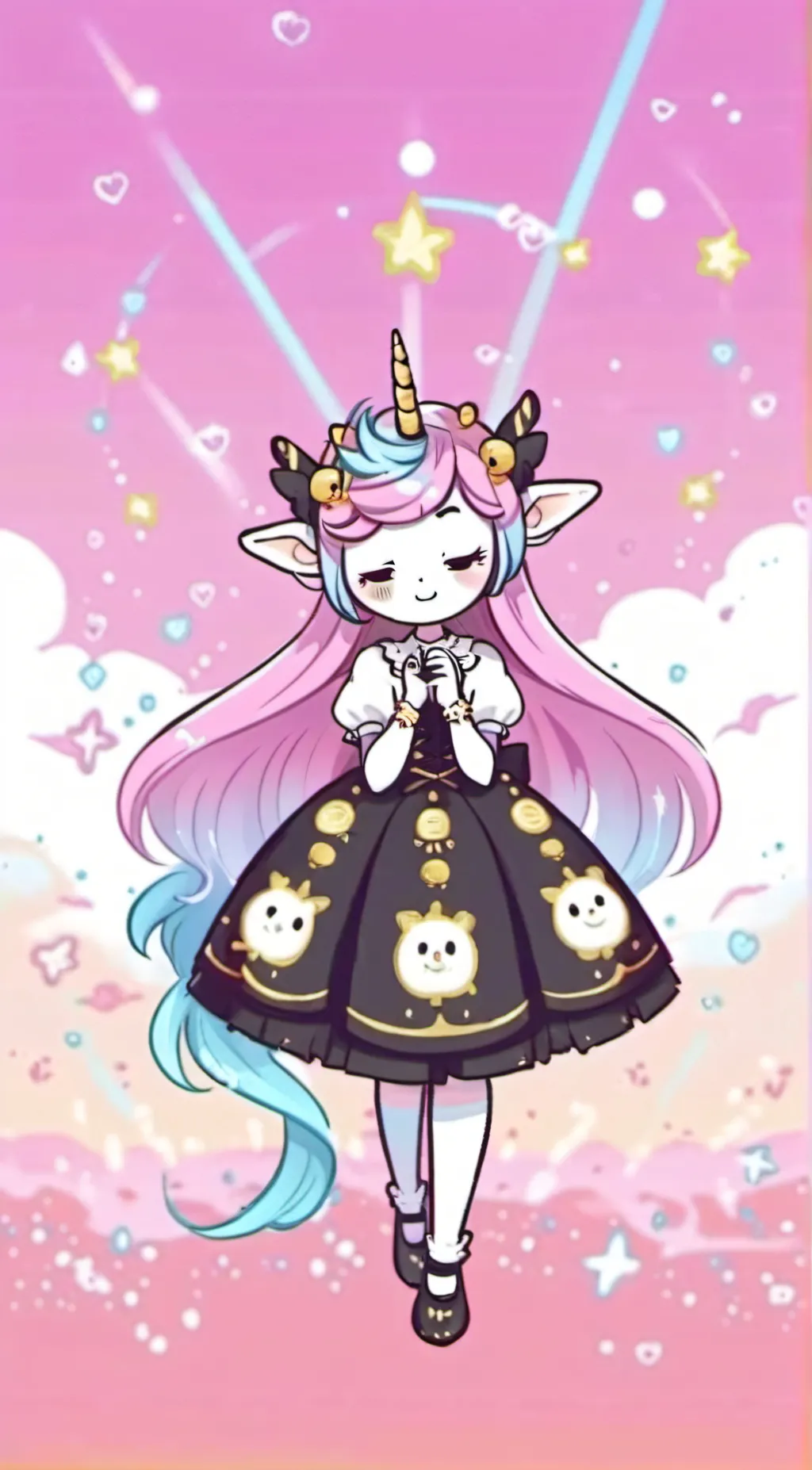 ai character: Painty Corn background