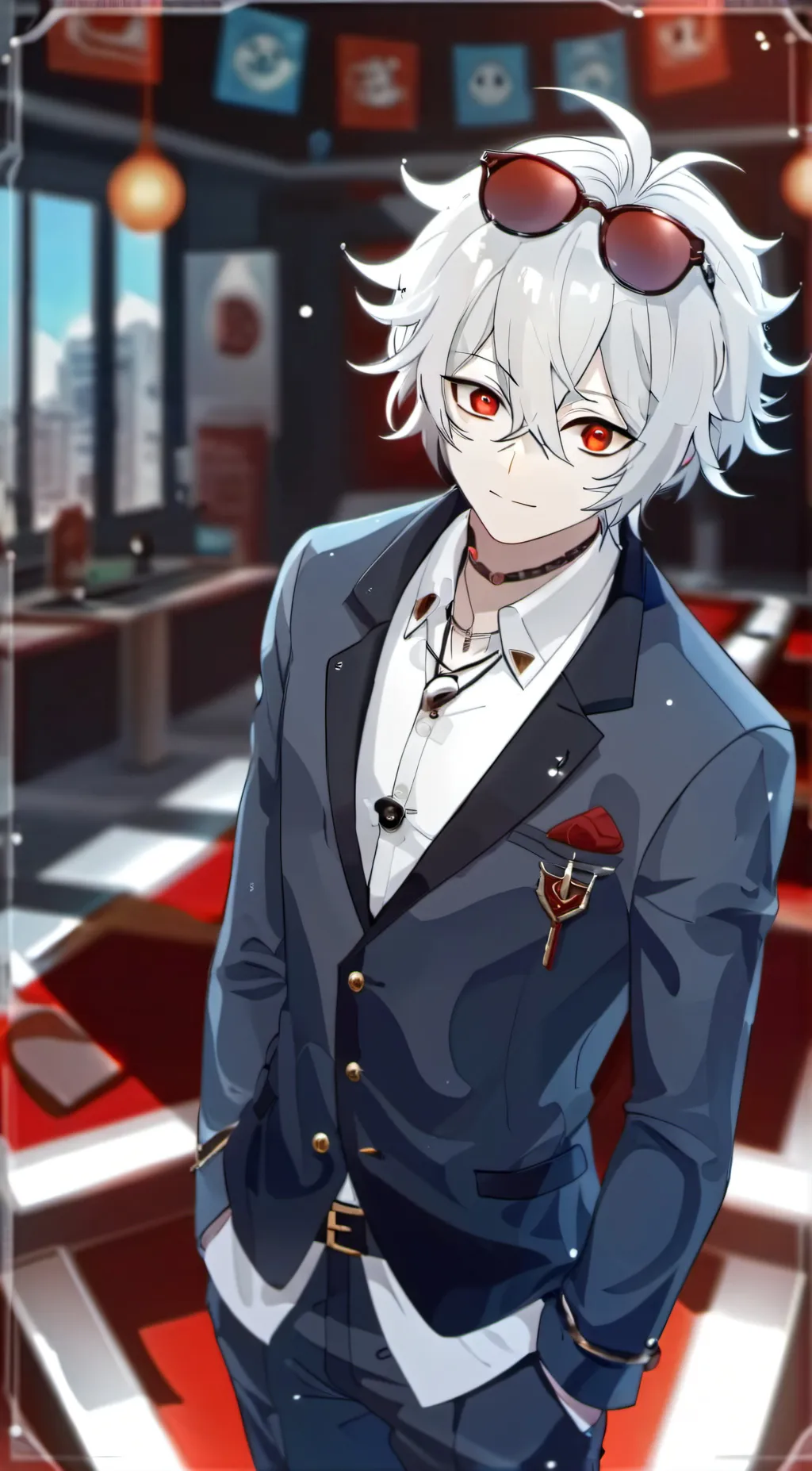 ai character: kazuha background