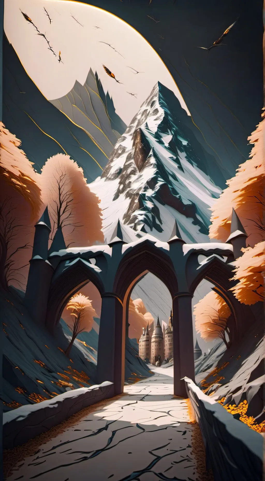 ai character: @hogwarts background