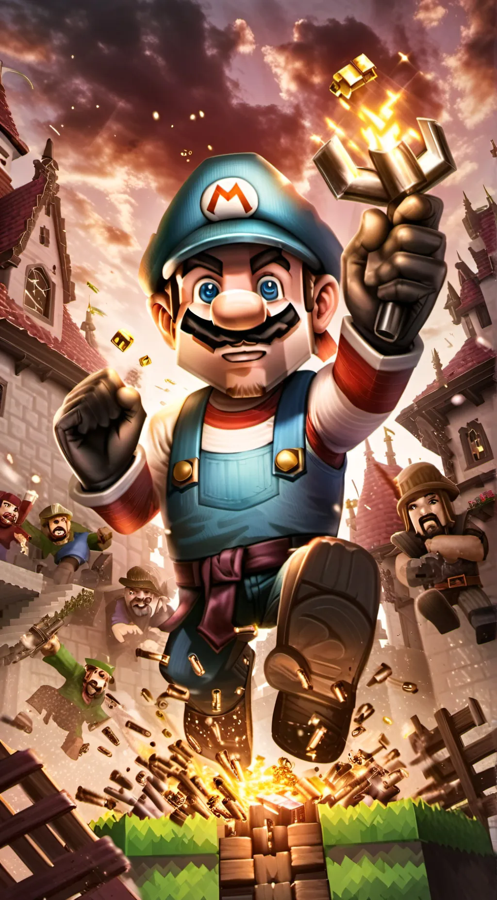 Talkie AI - Chat with War Mario