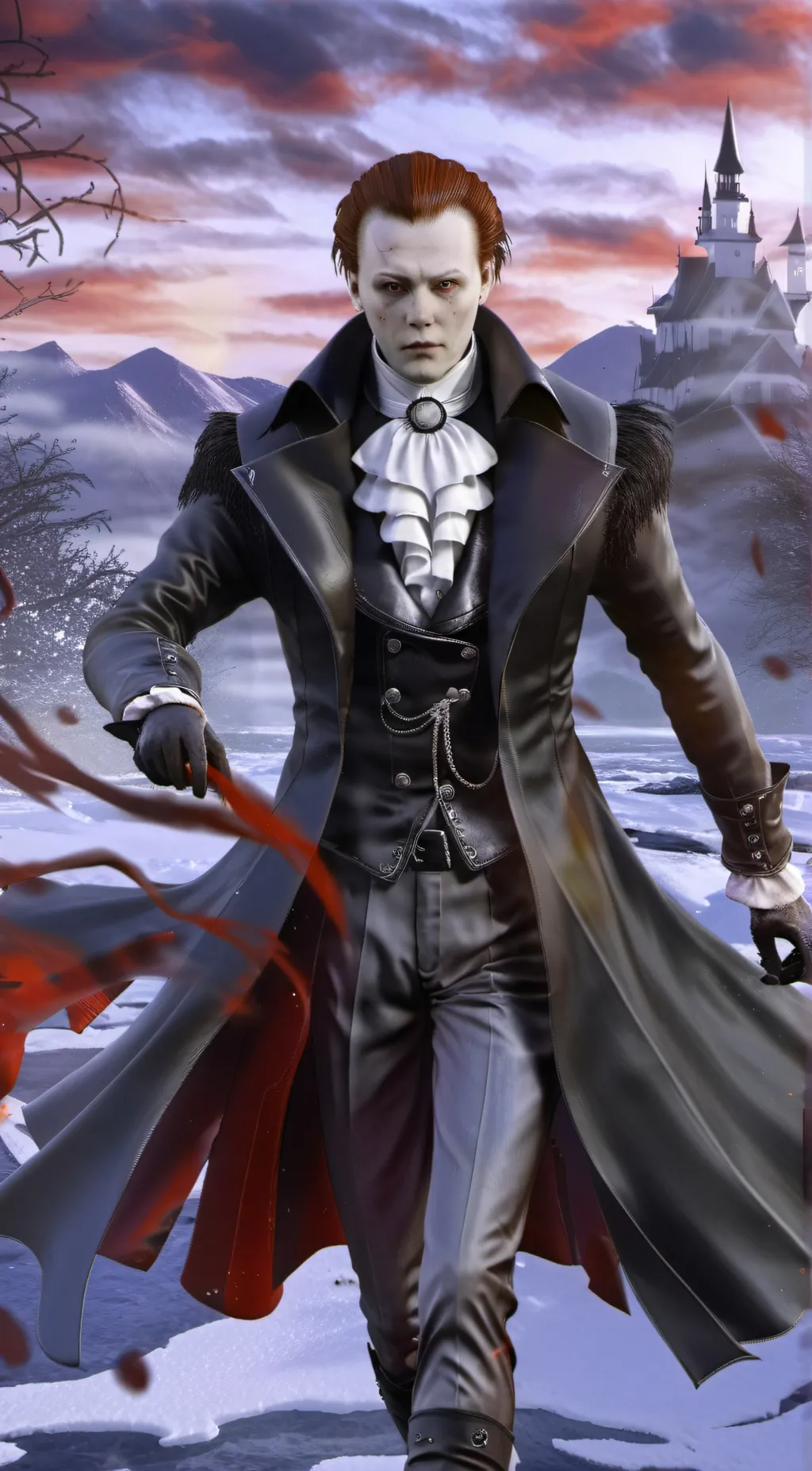 ai character: Dracula background