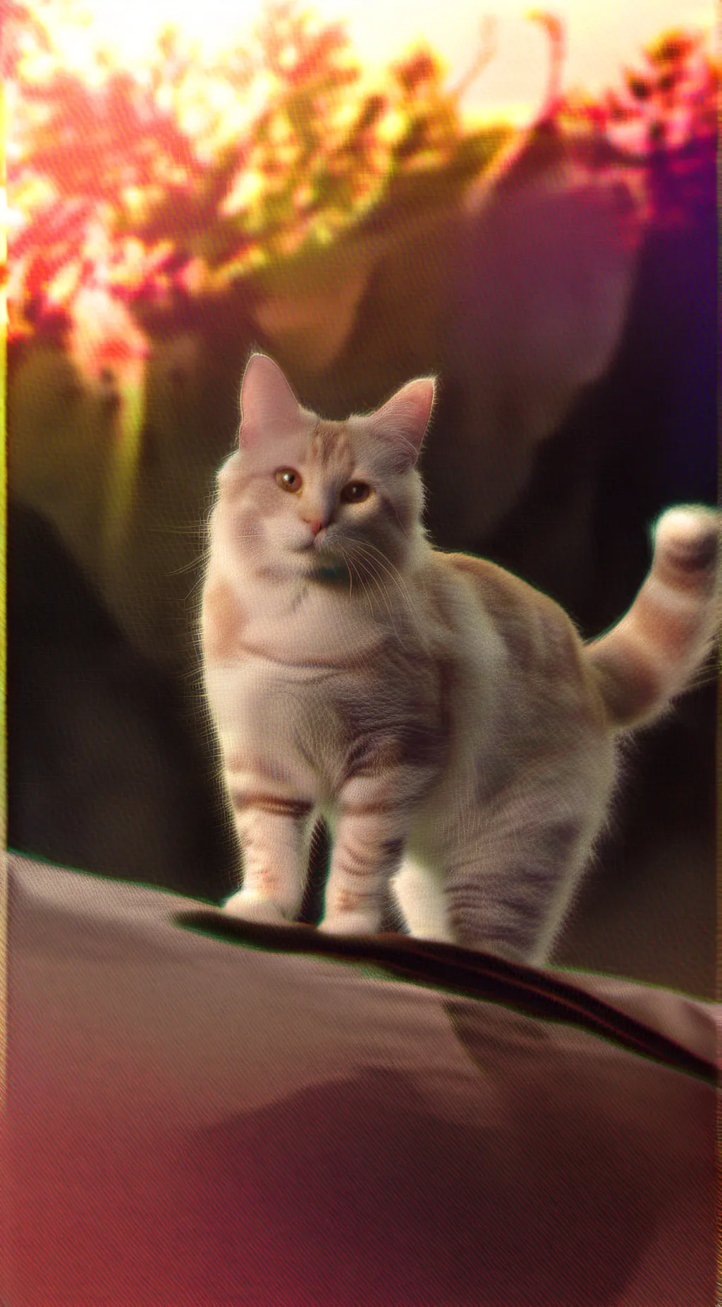 ai character: gato  background